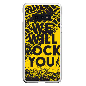 Чехол для Samsung S10E с принтом We Will Rock You в Белгороде, Силикон | Область печати: задняя сторона чехла, без боковых панелей | bohemian | brian | freddie | john | mercury | must go on | queen | rhapsody | roger | taylor | the miracle | the show | богемская | рапсодия | роджер тейлор | фредди меркьюри