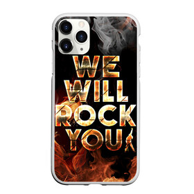 Чехол для iPhone 11 Pro матовый с принтом We Will Rock You в Белгороде, Силикон |  | Тематика изображения на принте: bohemian | brian | freddie | john | mercury | must go on | queen | rhapsody | roger | taylor | the miracle | the show | богемская | рапсодия | роджер тейлор | фредди меркьюри