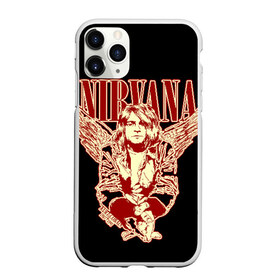 Чехол для iPhone 11 Pro Max матовый с принтом Nirvana в Белгороде, Силикон |  | bleach | blew | cobain | dave | geffen | hormoaning | in utero | incesticide | krist | kurt | nevermind | nirvana | novoselic | rock | vevo | геффен | курт кобейн | нирвана | рок