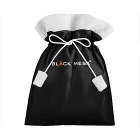 Подарочный 3D мешок с принтом BLACK MESA в Белгороде, 100% полиэстер | Размер: 29*39 см | black mesa | city 17 | combine guard | gordon freeman | half life | source | valve | гордон фримен | халф лайф