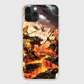 Чехол для iPhone 12 Pro с принтом WARHAMMER 40K в Белгороде, силикон | область печати: задняя сторона чехла, без боковых панелей | abaddon | armada | battlefleet gothic | black legion | warhammer 40k | абаддон | чёрный легион