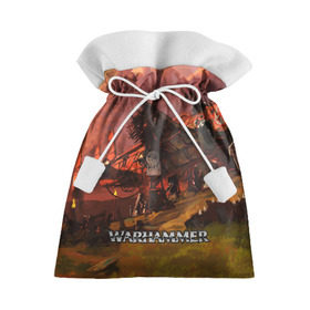 Подарочный 3D мешок с принтом WARHAMMER 40K в Белгороде, 100% полиэстер | Размер: 29*39 см | abaddon | armada | battlefleet gothic | black legion | warhammer 40k | абаддон | чёрный легион