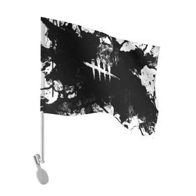 Флаг для автомобиля с принтом DEAD BY DAYLIGHT в Белгороде, 100% полиэстер | Размер: 30*21 см | dbd | dead by daylight | survival horror | дбд | мертвы к рассвету