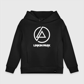 Детское худи Oversize хлопок с принтом LINKIN PARK в Белгороде, френч-терри — 70% хлопок, 30% полиэстер. Мягкий теплый начес внутри —100% хлопок | боковые карманы, эластичные манжеты и нижняя кромка, капюшон на магнитной кнопке | Тематика изображения на принте: chester bennington | linkin park | mike shinoda | линкин парк