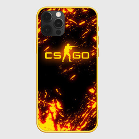 Чехол для iPhone 12 Pro с принтом CS GO FIRE | КС ГО ОГОНЬ в Белгороде, силикон | область печати: задняя сторона чехла, без боковых панелей | Тематика изображения на принте: astralis | awp | counter strike | cs go | cs go global offensive | faze clan | hyper beast | team liquid | астралис | тим ликвид | фейз клан | хайпер бист