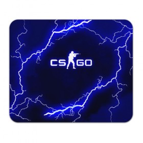 Коврик для мышки прямоугольный с принтом CS GO LIGHTNING STYLE в Белгороде, натуральный каучук | размер 230 х 185 мм; запечатка лицевой стороны | Тематика изображения на принте: astralis | awp | counter strike | cs go | cs go global offensive | faze clan | hyper beast | team liquid | thunder | астралис | молнии | тим ликвид | фейз клан | хайпер бист | шторм