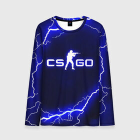 Мужской лонгслив 3D с принтом CS GO LIGHTNING STYLE в Белгороде, 100% полиэстер | длинные рукава, круглый вырез горловины, полуприлегающий силуэт | astralis | awp | counter strike | cs go | cs go global offensive | faze clan | hyper beast | team liquid | thunder | астралис | молнии | тим ликвид | фейз клан | хайпер бист | шторм