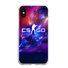 Чехол для iPhone XS Max матовый с принтом CS GO в Белгороде, Силикон | Область печати: задняя сторона чехла, без боковых панелей | astralis | awp | counter strike | cs go | cs go global offensive | faze clan | hyper beast | team liquid | астралис | тим ликвид | фейз клан | хайпер бист