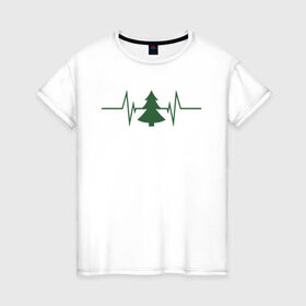 Женская футболка хлопок с принтом Жизнь дерева в Белгороде, 100% хлопок | прямой крой, круглый вырез горловины, длина до линии бедер, слегка спущенное плечо | лес | пожары в сибири | посади дерево | сибирь | сибирь горит | спасите сибирь | тайга