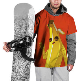 Накидка на куртку 3D с принтом Banana в Белгороде, 100% полиэстер |  | Тематика изображения на принте: epic | fortnite | банан | фортнайт | эпик