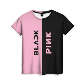 Женская футболка 3D с принтом BLACKPINK в Белгороде, 100% полиэфир ( синтетическое хлопкоподобное полотно) | прямой крой, круглый вырез горловины, длина до линии бедер | black | blackpink | bts | jennie | jisoo | k pop | kim | lalisa | lisa | manoban | park | pink | rose | young | бтс | дженни | джису | ён | ким | лалиса | лиса | манобан | пак | розэ | че