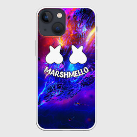 Чехол для iPhone 13 mini с принтом MARSHMELLO в Белгороде,  |  | christopher comstock | dj | marshmello | music | диджей | клубная музыка | клубняк | крис комсток | маршмеллоу | музыка