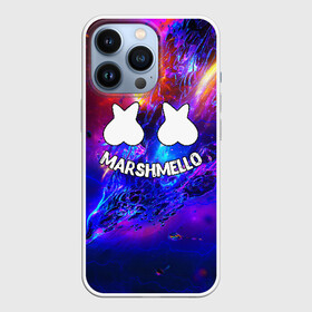 Чехол для iPhone 13 Pro с принтом MARSHMELLO в Белгороде,  |  | Тематика изображения на принте: christopher comstock | dj | marshmello | music | диджей | клубная музыка | клубняк | крис комсток | маршмеллоу | музыка