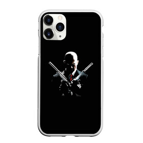 Чехол для iPhone 11 Pro Max матовый с принтом HITMAN в Белгороде, Силикон |  | agent 47 | game | hitman | interactive entertainment | io interactive | агент 47 | игры | хитман