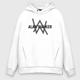 Мужское худи Oversize хлопок с принтом ALAN WALKER в Белгороде, френч-терри — 70% хлопок, 30% полиэстер. Мягкий теплый начес внутри —100% хлопок | боковые карманы, эластичные манжеты и нижняя кромка, капюшон на магнитной кнопке | alan walker | dj | dj walkzz | faded | music | алан уокер | диджей | дип хаус | клубная | клубняк | музыка | электро хаус