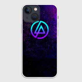 Чехол для iPhone 13 mini с принтом Linkin Park в Белгороде,  |  | alternative | brad delson | breakbit | chester bennington | dave farrell | electronic rock | extreme | linkin park | mike shinoda | neon | nu metal | rap | rock | рок