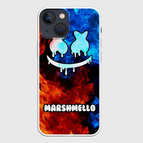 Чехол для iPhone 13 mini с принтом РЮКЗАК MARSHMELLO в Белгороде,  |  | Тематика изображения на принте: marshmello | диджей | клуб | клубная музыка | маршмеллоу | маршмело | маршмэлло | маршмэллоу | маршмэло | музыка | электронная