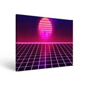 Холст прямоугольный с принтом DISCO SUNRISE в Белгороде, 100% ПВХ |  | bright | colorful | cool | disco | music | music lover | retro | speaker | tape recorder | technique | vintage | винтаж | динамик | диско | магнитофон | меломан | музыка | неон | разноцветный | ретро | техника