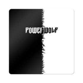 Магнит виниловый Квадрат с принтом Powerwolf в Белгороде, полимерный материал с магнитным слоем | размер 9*9 см, закругленные углы | Тематика изображения на принте: 