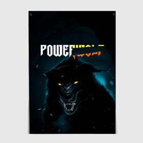 Постер с принтом Powerwolf в Белгороде, 100% бумага
 | бумага, плотность 150 мг. Матовая, но за счет высокого коэффициента гладкости имеет небольшой блеск и дает на свету блики, но в отличии от глянцевой бумаги не покрыта лаком | Тематика изображения на принте: metal | powerwolf | пауэр метал | хэви метал