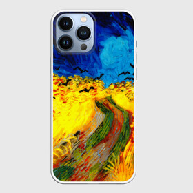 Чехол для iPhone 13 Pro Max с принтом ВАНГОГ НОЧНОЕ ПОЛЕ в Белгороде,  |  | art | impressionism | night | painting | planets | sky | stars | style | van gogh | waves | ван гог | вихрь | волны | живопись | звезды | импрессионизм | искусство | краски | небо | ночь | рисунок | стиль