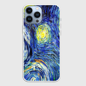 Чехол для iPhone 13 Pro Max с принтом ИМПРЕССИОНИЗМ ВАНГОГ в Белгороде,  |  | art | impressionism | night | painting | planets | sky | stars | style | van gogh | waves | ван гог | вихрь | волны | живопись | звезды | импрессионизм | искусство | краски | небо | ночь | рисунок | стиль