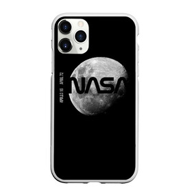 Чехол для iPhone 11 Pro матовый с принтом Nasa Apollo 16 в Белгороде, Силикон |  | apollo 16 | apolo 16 | nasa | аполлон 16 | аполон 16 | наса | насса