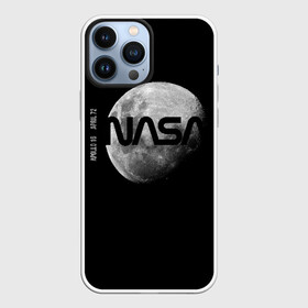 Чехол для iPhone 13 Pro Max с принтом Nasa Apollo 16 в Белгороде,  |  | apollo 16 | apolo 16 | nasa | аполлон 16 | аполон 16 | наса | насса