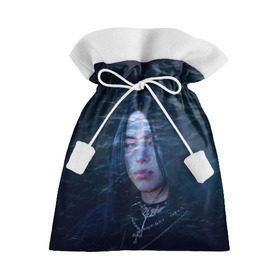 Подарочный 3D мешок с принтом Billie Eilish Ocean Eyes в Белгороде, 100% полиэстер | Размер: 29*39 см | bad guy | billie eilish | билли айлиш | эйлиш
