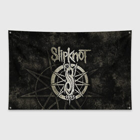 Флаг-баннер с принтом Slipknot в Белгороде, 100% полиэстер | размер 67 х 109 см, плотность ткани — 95 г/м2; по краям флага есть четыре люверса для крепления | slipknot | we are not your kind | альтернативный метал | грув метал | метал | музыка | ню метал | слипнот