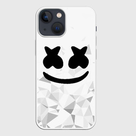 Чехол для iPhone 13 mini с принтом MARSHMELLO (КАПЮШОН) в Белгороде,  |  | america | dj | marshmello | usa | америка | маршмелло