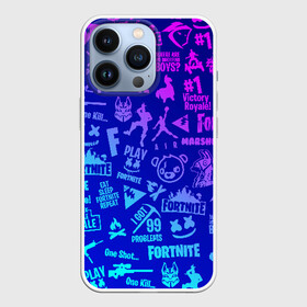 Чехол для iPhone 13 Pro с принтом FORTNITE NEON | ФОРТНАЙТ НЕОН в Белгороде,  |  | Тематика изображения на принте: fortnite | fortnite 2 | fortnite x маршмелло | ikonik | marshmello | ninja | ninja streamer | иконик | ниндзя | пили | фортнайт | фортнайт 2 | фортнайт глава 2