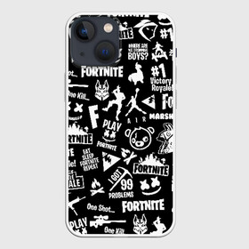 Чехол для iPhone 13 mini с принтом FORTNITE ПАТТЕРН   ФОРТНАЙТ ПАТТЕРН в Белгороде,  |  | fortnite | fortnite 2 | fortnite x маршмелло | ikonik | marshmello | ninja | ninja streamer | иконик | ниндзя | фортнайт | фортнайт 2 | фортнайт глава 2