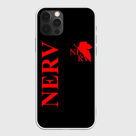 Чехол для iPhone 12 Pro с принтом Nerv red в Белгороде, силикон | область печати: задняя сторона чехла, без боковых панелей | angel | eva | evangelion | neon genesis evangelion | nerv | аска лэнгли сорью | ева | евангелион | мисато кацураги | рей аянами | синдзи