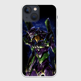 Чехол для iPhone 13 mini с принтом Боевой робот Евангелион в Белгороде,  |  | angel | eva | evangelion | neon genesis evangelion | nerv | аска лэнгли сорью | ева | евангелион | мисато кацураги | рей аянами | синдзи