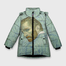 Зимняя куртка для девочек 3D с принтом Ван Гог в Белгороде, ткань верха — 100% полиэстер; подклад — 100% полиэстер, утеплитель — 100% полиэстер. | длина ниже бедра, удлиненная спинка, воротник стойка и отстегивающийся капюшон. Есть боковые карманы с листочкой на кнопках, утяжки по низу изделия и внутренний карман на молнии. 

Предусмотрены светоотражающий принт на спинке, радужный светоотражающий элемент на пуллере молнии и на резинке для утяжки. | gogh | van | vincent | willem | ван | винсент | гог | постимпрессионизм | художник