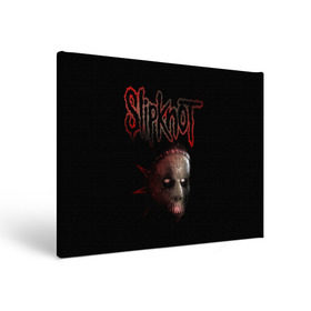 Холст прямоугольный с принтом Slipknot Jay в Белгороде, 100% ПВХ |  | band | creepy | drum | drummer | jay | mask | metal | rock | scary | slipknot | слипкнот