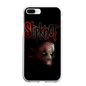 Чехол для iPhone 7Plus/8 Plus матовый с принтом Slipknot Jay в Белгороде, Силикон | Область печати: задняя сторона чехла, без боковых панелей | Тематика изображения на принте: band | creepy | drum | drummer | jay | mask | metal | rock | scary | slipknot | слипкнот