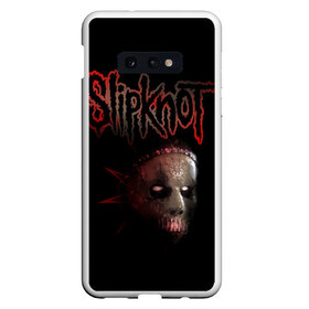 Чехол для Samsung S10E с принтом Slipknot Jay в Белгороде, Силикон | Область печати: задняя сторона чехла, без боковых панелей | band | creepy | drum | drummer | jay | mask | metal | rock | scary | slipknot | слипкнот