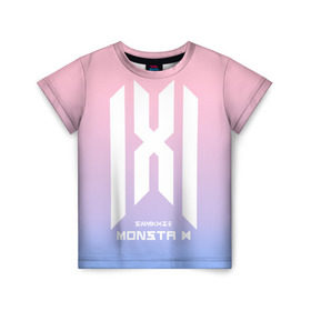 Детская футболка 3D с принтом Monsta X в Белгороде, 100% гипоаллергенный полиэфир | прямой крой, круглый вырез горловины, длина до линии бедер, чуть спущенное плечо, ткань немного тянется | hyungwon | i.m | jooheon | k pop | kihyun | kpop | minhyuk | monbebe | monsta x | shownu | wonho | к поп | монста икс