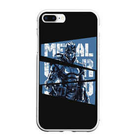 Чехол для iPhone 7Plus/8 Plus матовый с принтом Metal Gear в Белгороде, Силикон | Область печати: задняя сторона чехла, без боковых панелей | Тематика изображения на принте: big boss | gear | hideo kojima | konami | metal | mgs | mgs5 | raiden | snake | solid | большой босс | конами | мгс | металл | райден | снейка | твердый | хидео кодзима | шестерни