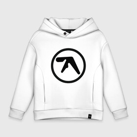 Детское худи Oversize хлопок с принтом Aphex Twin в Белгороде, френч-терри — 70% хлопок, 30% полиэстер. Мягкий теплый начес внутри —100% хлопок | боковые карманы, эластичные манжеты и нижняя кромка, капюшон на магнитной кнопке | Тематика изображения на принте: intelligent dance music | драм энд бэйс | ричард дэвид джеймс | техно | эйсид | эмбиент