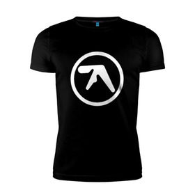 Мужская футболка премиум с принтом Aphex Twin в Белгороде, 92% хлопок, 8% лайкра | приталенный силуэт, круглый вырез ворота, длина до линии бедра, короткий рукав | intelligent dance music | драм энд бэйс | ричард дэвид джеймс | техно | эйсид | эмбиент
