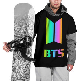 Накидка на куртку 3D с принтом РЮКЗАК BTS в Белгороде, 100% полиэстер |  | Тематика изображения на принте: bangtan boys | beyond the scene | bts | k pop | kpop | love yourself | бтс | к поп