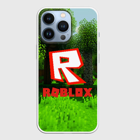 Чехол для iPhone 13 Pro с принтом ROBLOX в Белгороде,  |  | Тематика изображения на принте: game | gamer | logo | minecraft | roblox | simulator | игра | конструктор | лого | симулятор | строительство | фигура