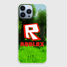 Чехол для iPhone 13 Pro Max с принтом ROBLOX в Белгороде,  |  | Тематика изображения на принте: game | gamer | logo | minecraft | roblox | simulator | игра | конструктор | лого | симулятор | строительство | фигура