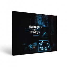 Холст прямоугольный с принтом FIVE NIGHTS AT FREDDYS в Белгороде, 100% ПВХ |  | Тематика изображения на принте: 5 ночей с фредди | animation | bonnie | chica | five nights at freddys | fnaf | foxy | freddy | funny | horror | scary | бонни | майк | пять | ужас | фнаф | фокси | фредди | чика | шмидт