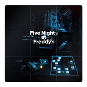 Магнитный плакат 3Х3 с принтом FIVE NIGHTS AT FREDDYS в Белгороде, Полимерный материал с магнитным слоем | 9 деталей размером 9*9 см | 5 ночей с фредди | animation | bonnie | chica | five nights at freddys | fnaf | foxy | freddy | funny | horror | scary | бонни | майк | пять | ужас | фнаф | фокси | фредди | чика | шмидт