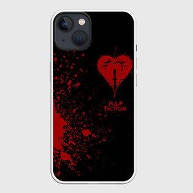 Чехол для iPhone 13 с принтом Pulp Fiction в Белгороде,  |  | fiction | pulp | quentin | tarantino | thurman | uma | адреналин | игла | квентин | криминально | кровища | кровь | сердце | тарантино | турман | ума | чтиво