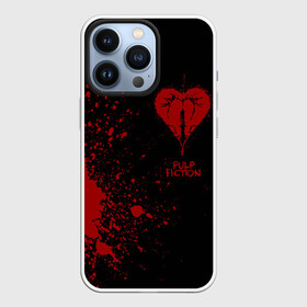 Чехол для iPhone 13 Pro с принтом Pulp Fiction в Белгороде,  |  | Тематика изображения на принте: fiction | pulp | quentin | tarantino | thurman | uma | адреналин | игла | квентин | криминально | кровища | кровь | сердце | тарантино | турман | ума | чтиво